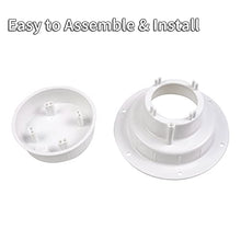 Load image into Gallery viewer, RVMATE Plumbing Vent, Camper Vent Cap Replacement, RV Sewer Vent Cap for 1 to 2 3/8" Pipe, White