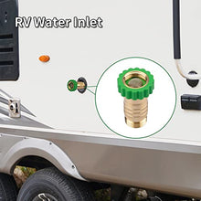 Load image into Gallery viewer, RVMATE Inline Water Pressure Reducer, Lead-Free Brass Regulator, for RV Plumbing System, 40-50PSI