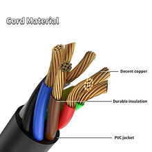 Load image into Gallery viewer, RVMATE 7 Way 8 Feet Trailer Cord Kit, Include Plug Holder and Trailer Connector Cable Wiring Harness with Waterproof Junction Box