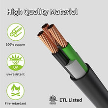 Load image into Gallery viewer, RVMATE 250V 25 Feet Welder Extension Cord, 10 AWG NEMA 6-50 STW Heavy Duty Welding Cord with LED Indicator