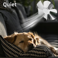 Load image into Gallery viewer, RVMATE 6 inch Replacement White RV Vent Fan Blade for RV with 12V D-Shaft RV Vent Motor
