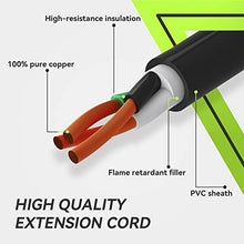 Load image into Gallery viewer, RVMATE 30 Amp 30 Feet RV Power Extension Cord, Easy Plug in Handle, TT-30P to TT-30R with LED Indicator, 10 AWG, ETL Listed