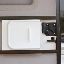 Load image into Gallery viewer, RVMATE Screen Door Slide with Slide Stop, 12" Panel for RV, Trailer, Camper, Motor Home, White