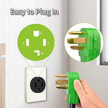 Load image into Gallery viewer, RVMATE 4 Prong Dryer/EV Extension Cord 25 Feet, 30 Amp NEMA 14-30P to 14-30R 125V/250V Waterproof PVC Jacket, Perfect for Dryer Power Extension and Level 2 EV Charging, ETL Listed