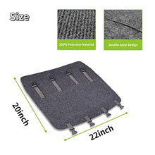 Load image into Gallery viewer, RVMATE RV Step Rugs 22 Inch RV Step Covers Wrap Around Radius Steps with Snap Fasteners Quickly to Release and Fit, 3 Packs