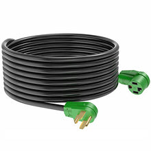 Load image into Gallery viewer, RVMATE 4 Prong Dryer/EV Extension Cord 25 Feet, 30 Amp NEMA 14-30P to 14-30R 125V/250V Waterproof PVC Jacket, Perfect for Dryer Power Extension and Level 2 EV Charging, ETL Listed