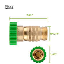Load image into Gallery viewer, RVMATE Inline Water Pressure Reducer, Lead-Free Brass Regulator, for RV Plumbing System, 40-50PSI