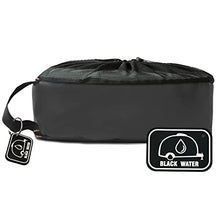 Load image into Gallery viewer, RVMATE RV Hose Bag 1 Pack Black with Identification Tag, Waterproof RV Storage Bags for Electrical Cords/Fresh Water Hoses/Sewer Hoses and RV Accessories Storage and Organization