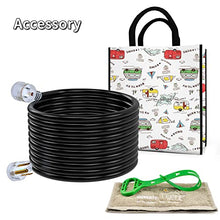 Load image into Gallery viewer, RVMATE 250V 25 Feet Welder Extension Cord, 8 AWG NEMA 6-50 STW Heavy Duty Welding Cord with LED Indicator