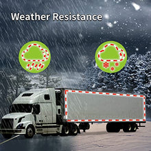 Load image into Gallery viewer, RVMATE 2 Inch x 30 Feet DOT Trailer Reflective Tape, Conspicuity Tape Waterproof Highly Visible Red & White, Reflective Tape for Trailers, Outdoor Cars, Trucks