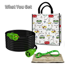 Load image into Gallery viewer, RVMATE 3 Prong 30 Amp Generator Extension Cord 50 Feet, NEMA L5-30P/L5-30R 125V SJTW Jacket