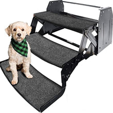 Load image into Gallery viewer, RVMATE RV Step Covers 22 Inch RV Step Rugs Wrap Around Camper Stair Rugs for Radius Steps, 3 Packs