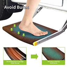 Load image into Gallery viewer, RVMATE RV Step Rugs 22 Inch RV Step Covers Wrap Around Camper Stair Rugs for Radius Steps, 3 Packs