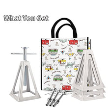 Load image into Gallery viewer, RVMATE Stack Jack 4 Pack, for RV, Camper and Trailer Stabilization, Aluminum RV stabilizer, Adjustable from 11 inch to 17 inch