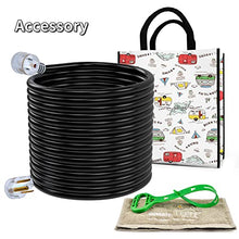 Load image into Gallery viewer, RVMATE 250V 40 Feet Welder Extension Cord, 8 AWG NEMA 6-50 STW Heavy Duty Welding Cord with LED Indicator