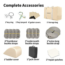 Load image into Gallery viewer, RVMATE Travel Trailer Cover, Oxford RV Trailer Cover for 30’-33’, 300D Polyester Camper Cover with Quick Side Door Access, Air Vent Design, w/Maintenance Accessory