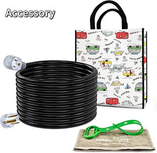 Load image into Gallery viewer, RVMATE 250V 25 Feet Welder Extension Cord, 10 AWG NEMA 6-50 STW Heavy Duty Welding Cord with LED Indicator