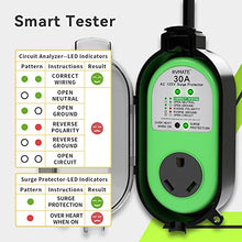 Load image into Gallery viewer, RV Surge Protector 30 Amp, RVMATE Surge Protection (2100 Joules) with Waterproof Cover, All-in-one Circuit Analyzer Power Guard with LED Indicators for RV/Trailer/Camper, ETL Listed