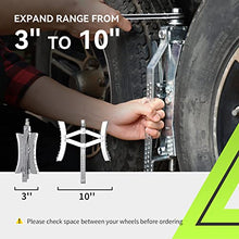 Load image into Gallery viewer, RVMATE RV Camper Wheel Chock Stabilizer Scissor, X Chocks Wheel Stabilizer (2 Packs) for RV Travel Trailer Tires, X Chock for Locking Tandem Wheels When Parked on Uneven Surfaces, Silver.