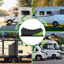 Load image into Gallery viewer, RVMATE Camper Levelers 8-Piece Kit RV Leveling Blocks Camper Wheel Chocks Including Two Curved Levelers, Two Chocks, Two Rubber Grip Mats, and Bonus Jack Pad in Storage Carrying Bag