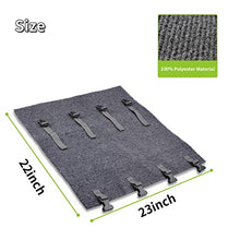 Load image into Gallery viewer, RVMATE RV Step Rugs 23 Inch RV Step Covers Wrap Around Radius Steps with Snap Fasteners Quickly to Release and Fit, 3 Packs
